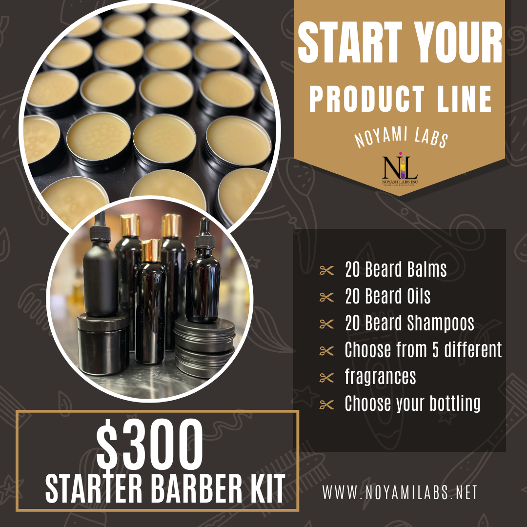 60 Piece Beard Grooming Starter Kit