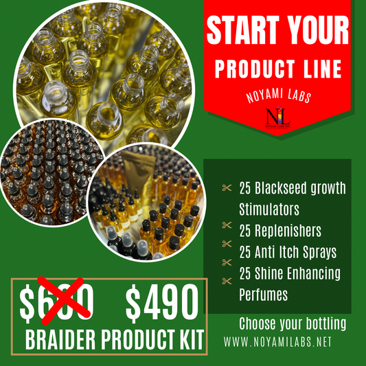 100 Piece Braiders Product Kit