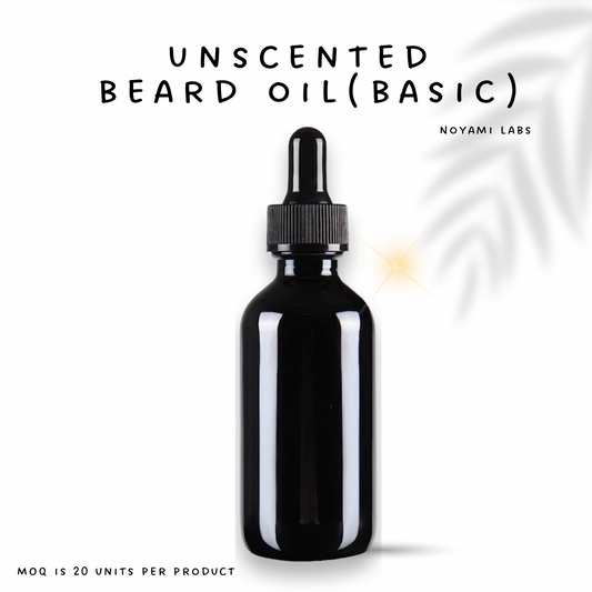 Unscented Beard Oil (Basic)